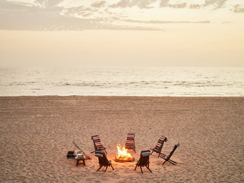 Baja California Mexico San Cristobal Todos Santos beach bonfire