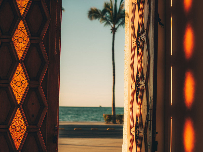 Mexico Baja Club La Paz view out door