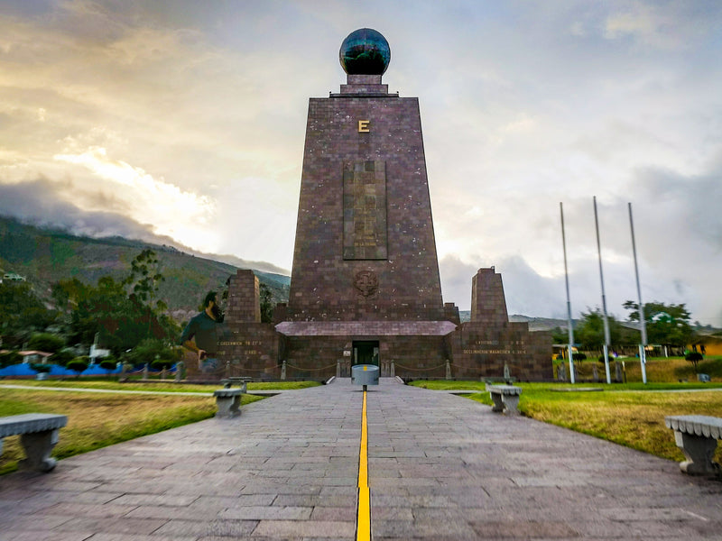 Ecuador equator line
