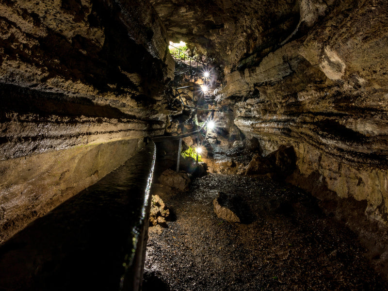 El Chato Galapagos Ecuador Santa Cruz tunnels lava