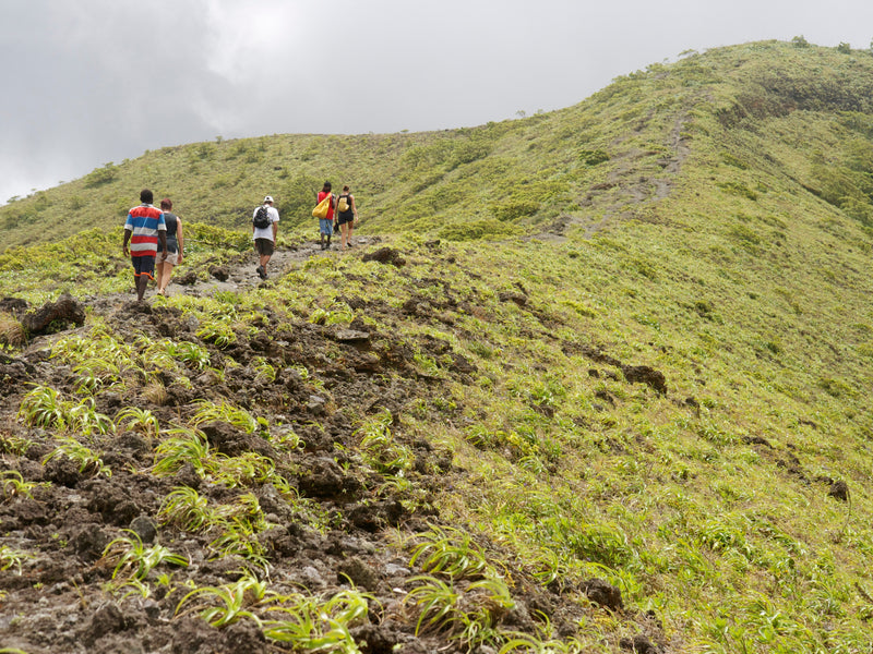 Guadeloupe Soufriere hiking highlands