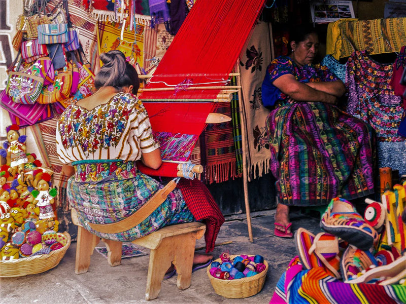 Guatemala San Pedro weaving