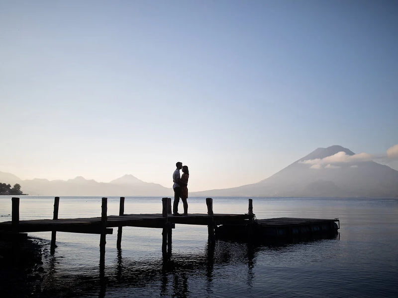 Guatemala Lake Atitlan couples