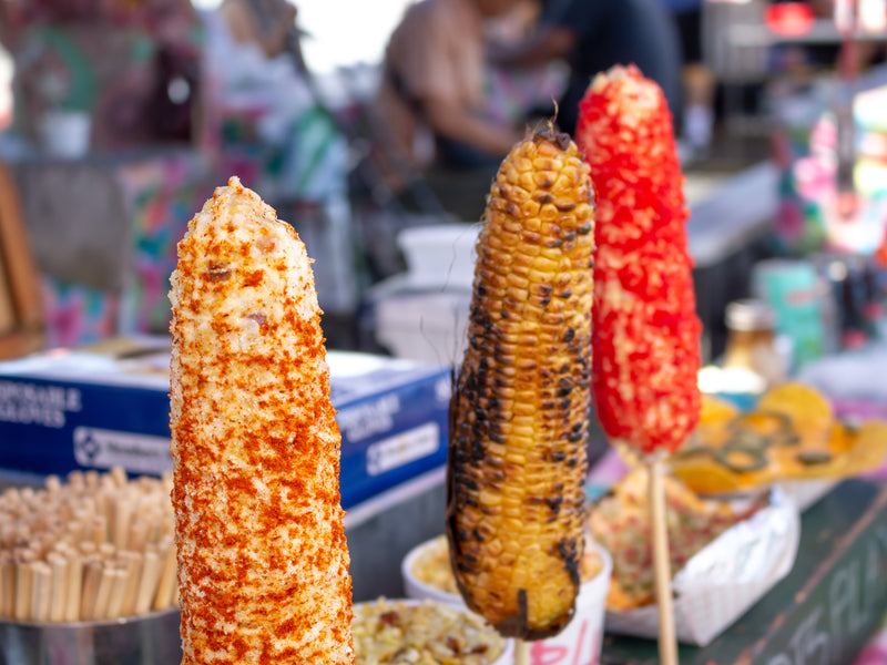 Mexico City street corn