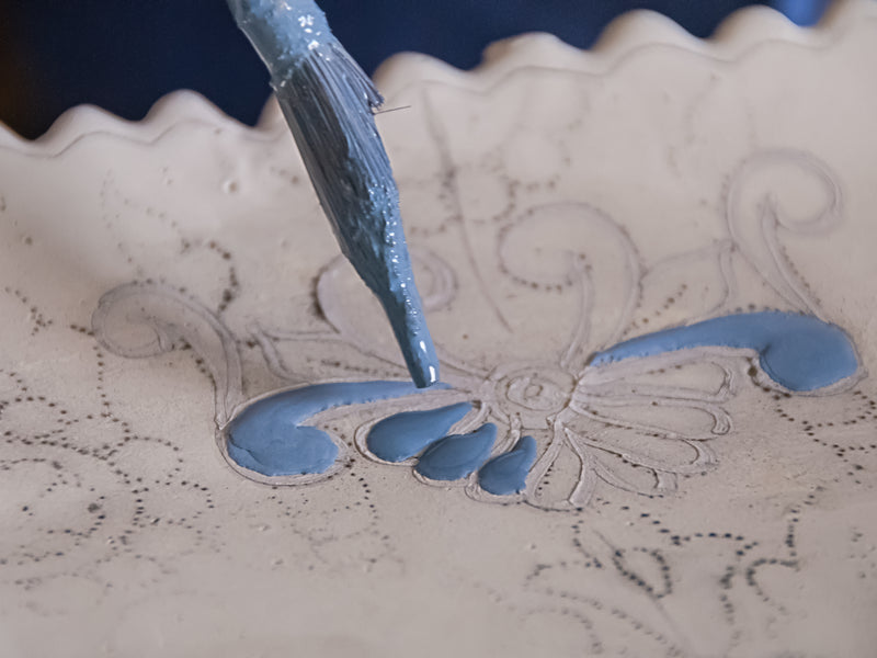 Mexico talavera painting