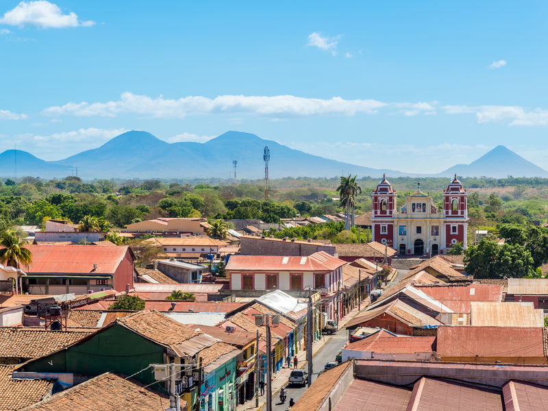 Nicaragua Leon rooftops