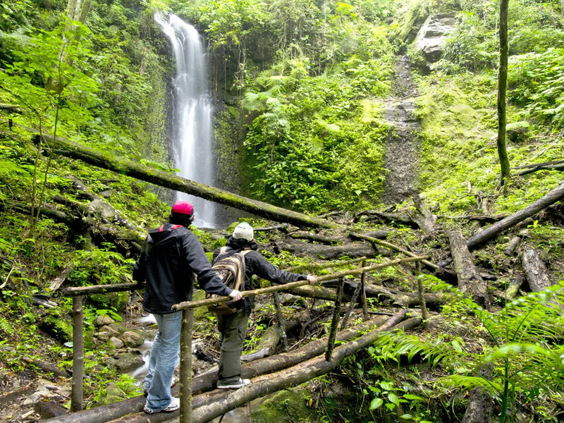 Panama Boquete waterfall