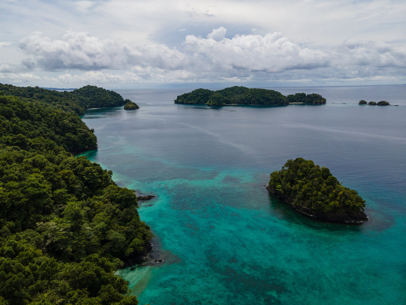 Panama Isla Coiba aerial