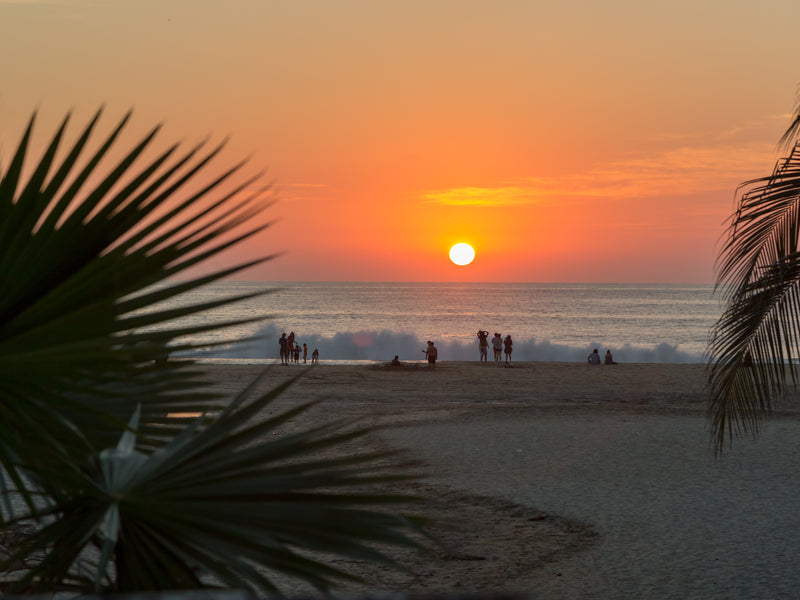 Puerto Escondido sunset Mexico