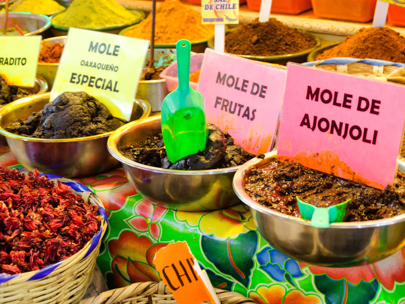Seven moles Mexico