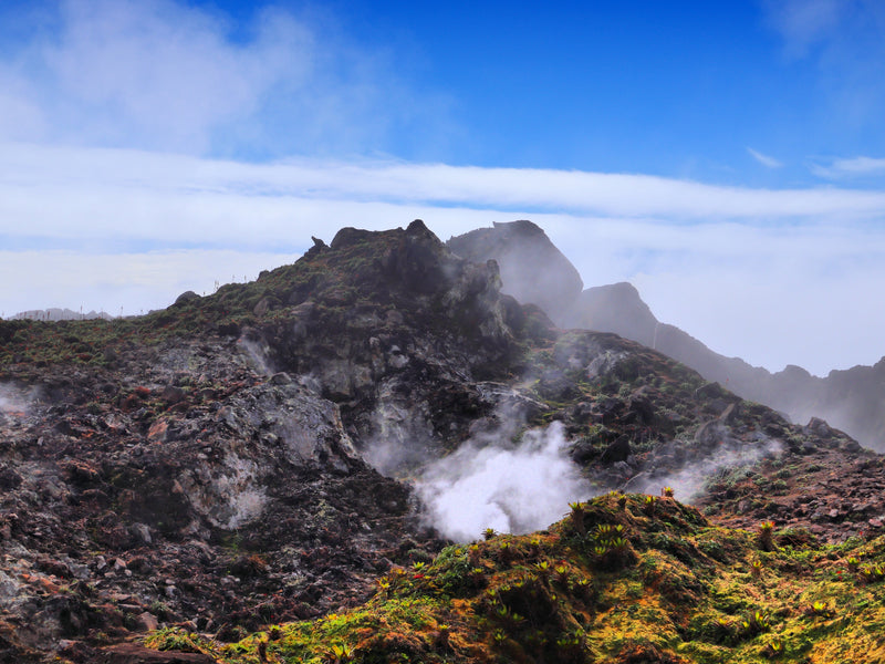 Soufriere volcano Guadeloupe