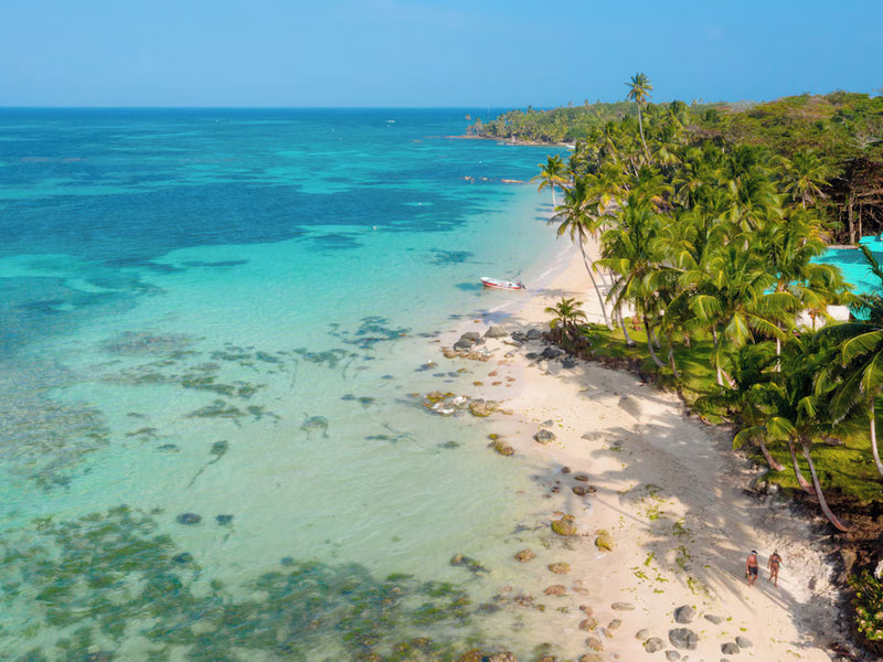Nicaragua Yemaya Little Corn Island aerial view