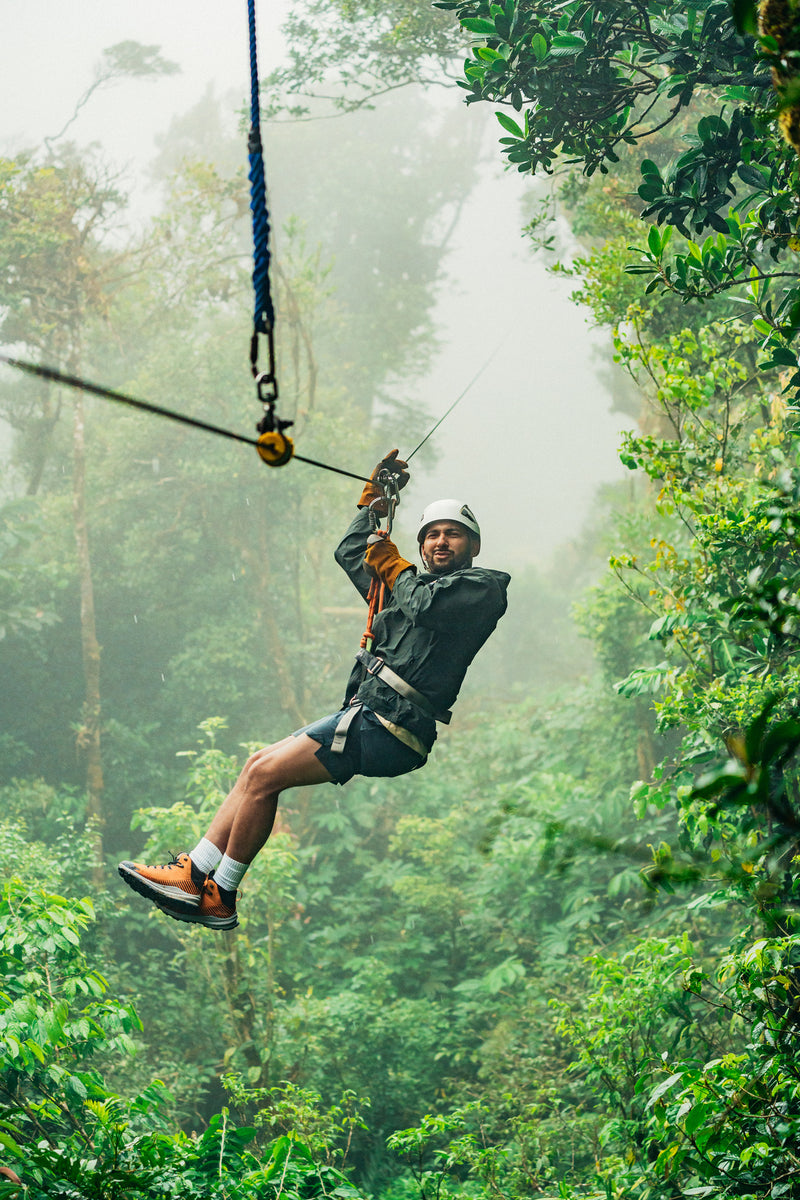 Zip lining Costa Rica cloud forest