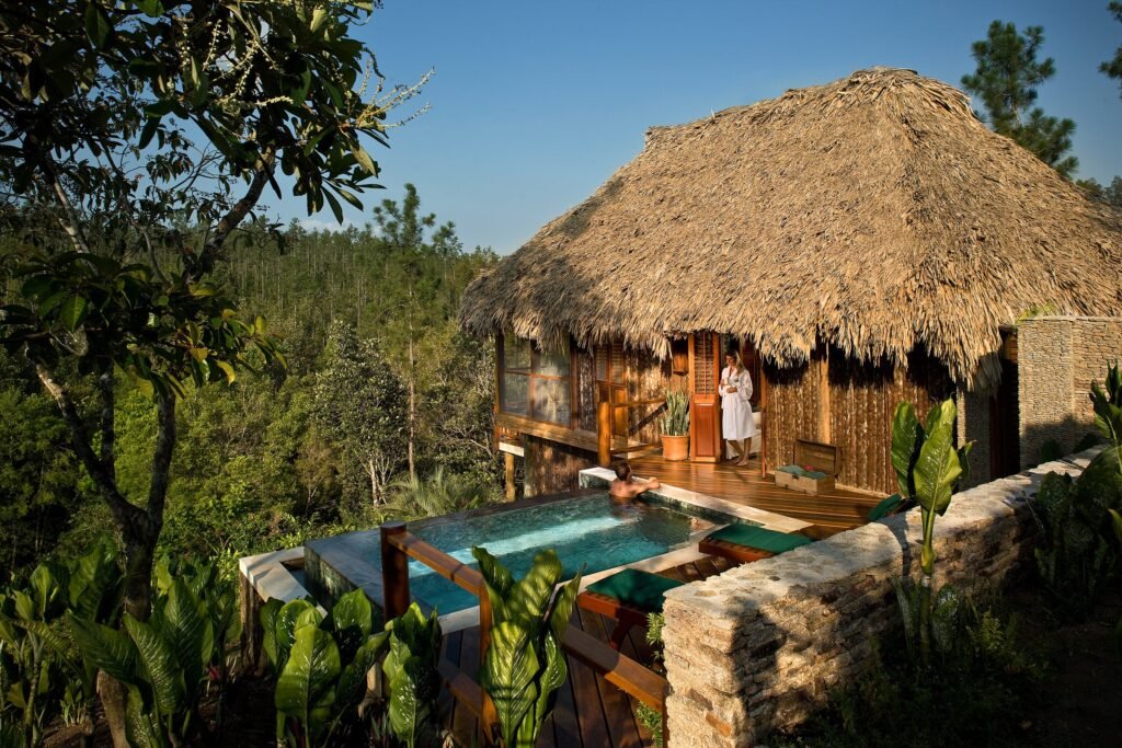 Belize Blancaneaux Lodge front