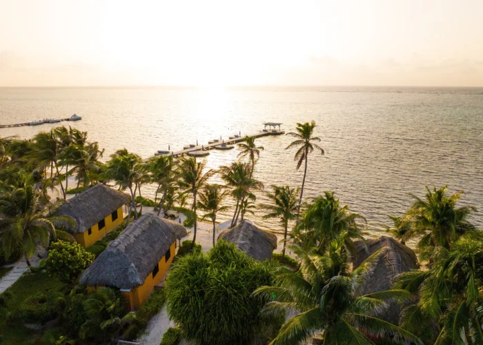 Belize Matachica aerial