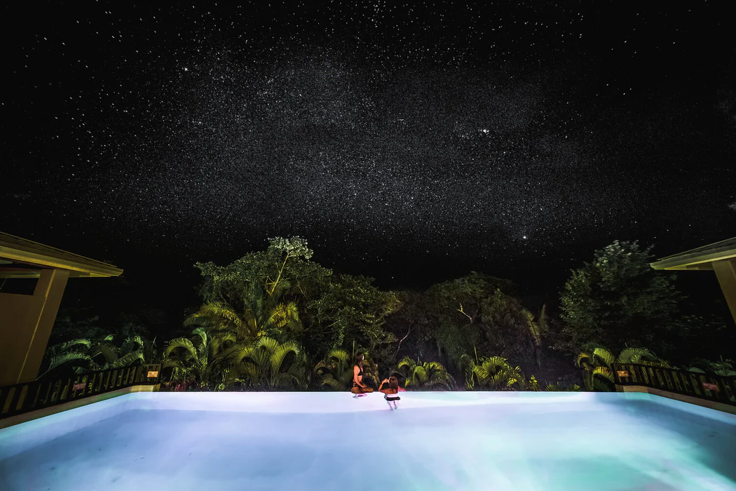 Copal Tree Belize pool with stars