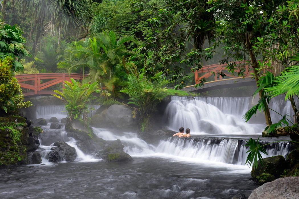 Costa Rica Tabacon hot springs