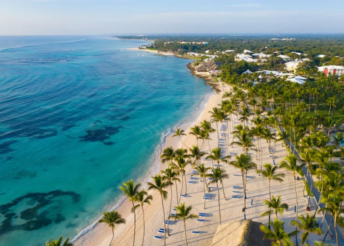 Dominican Republic Punta Cana beach view