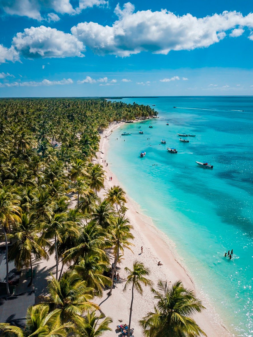Saona Island Dominican Republic beach Caribbean