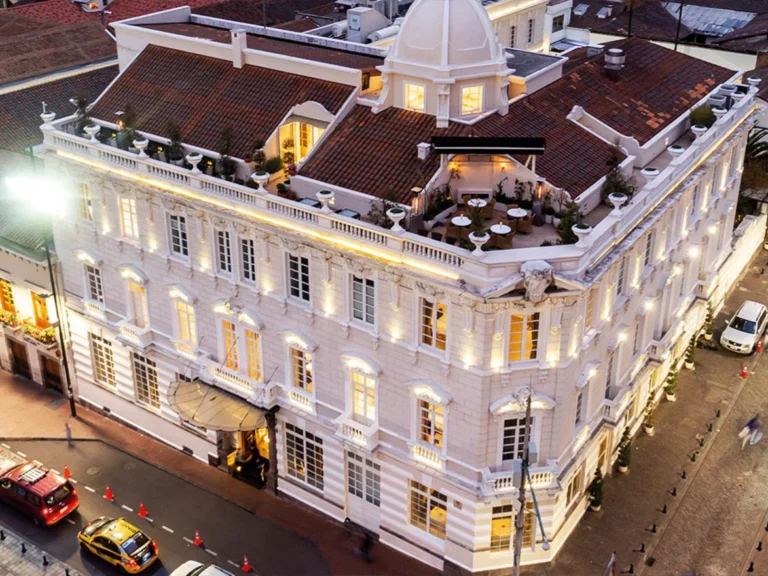 Ecuador Quito Casa Gangotena front