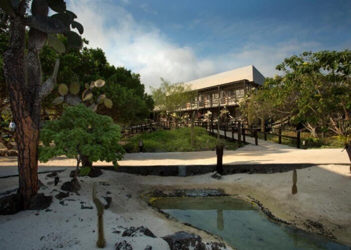 Galapagos Finch Bay gardens