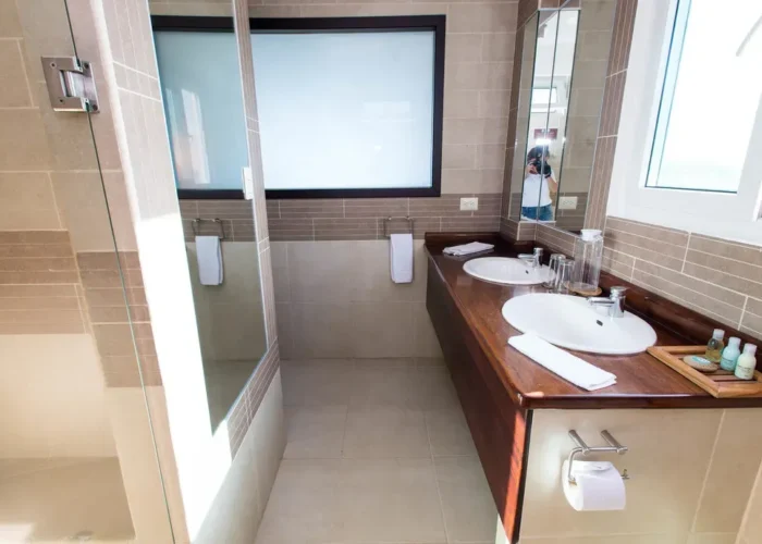 Galapagos Iguana Crossing bathroom