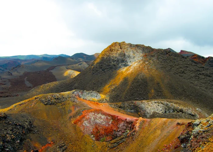 Galapagos volcano