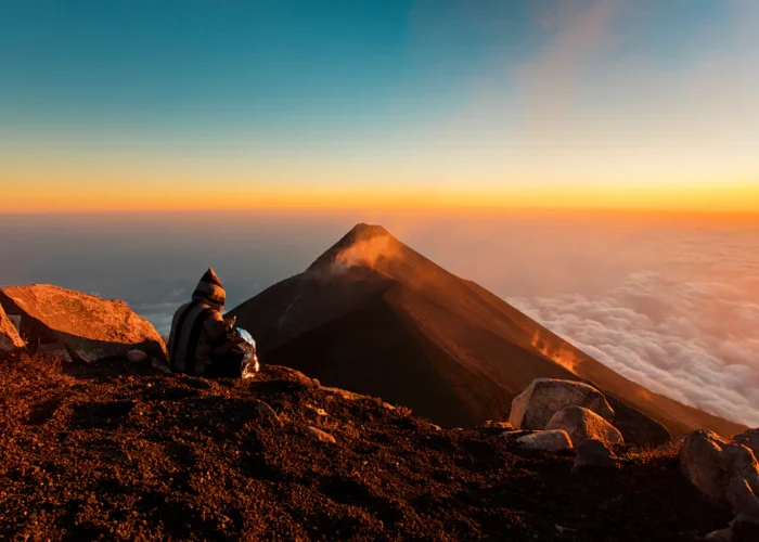 Guatemala Acatenango sunrise