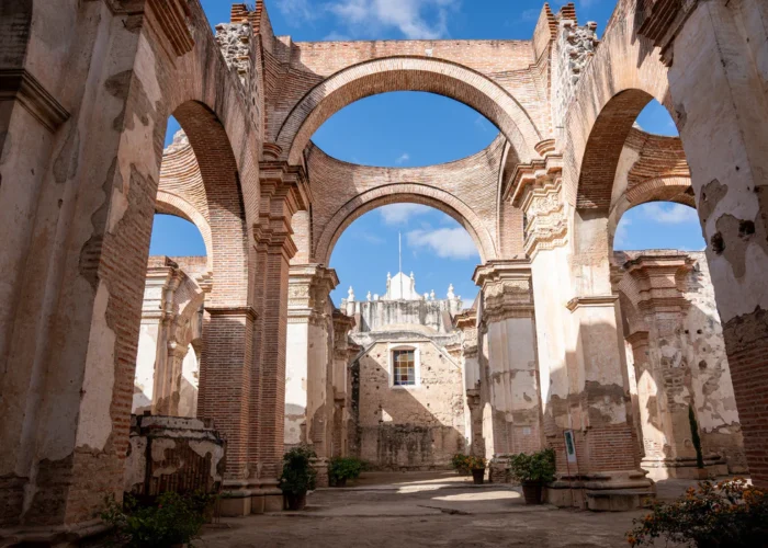 Guatemala Antigua San Jose sky