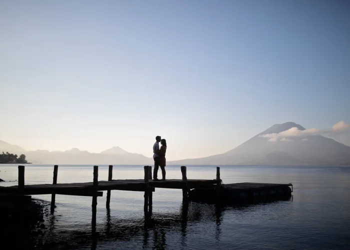 Guatemala Lake Atitlan couples