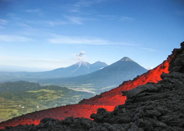 Guatemala Pacaya volcano