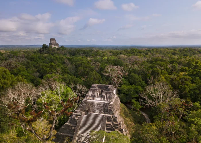 Guatemala Tikal aerial