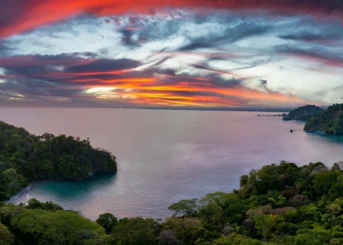 Manuel Antonio purple sunset