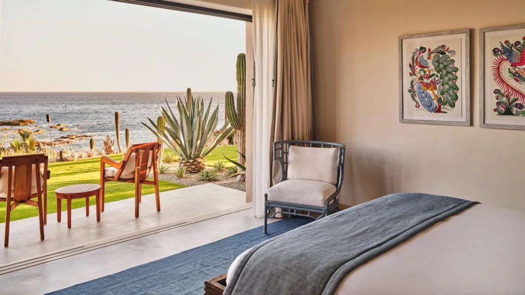 Mexico Esperanza Auberge luxury hotel on the beach in Baja California