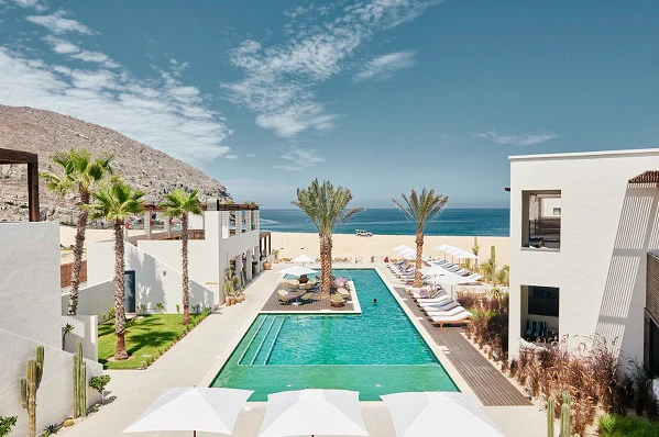Mexico Hotel San Cristobal Todos Santos luxury resort on the beach