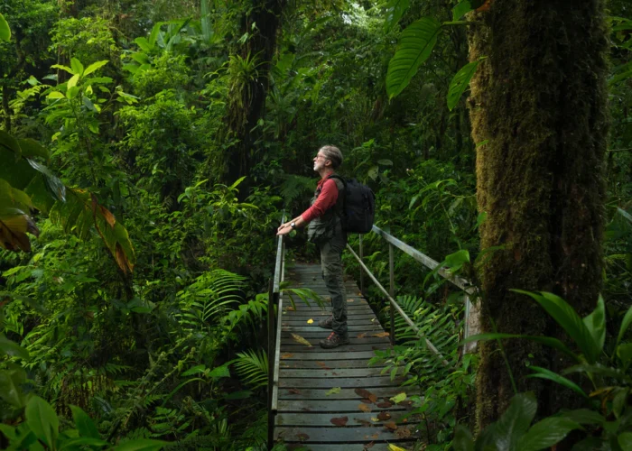 Monteverde hiker