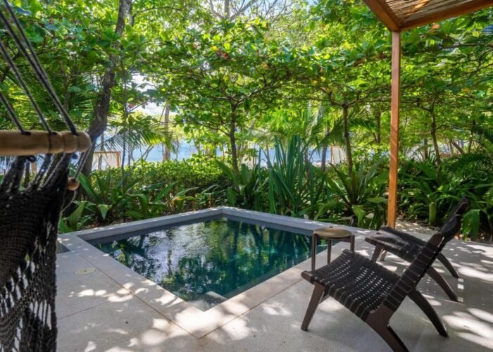 Nantipa bungalow plunge pool Santa Teresa Costa Rica
