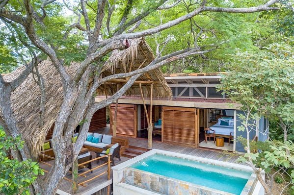 Nicaragua Morgans Rock front beautiful plunge pool hotel near San Juan del Sur