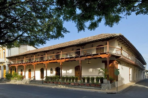 Nicaragua Plaza Colon hotel traditional colonial architecture
