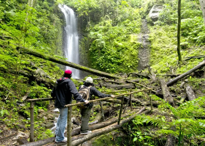 Panama Boquete waterfall