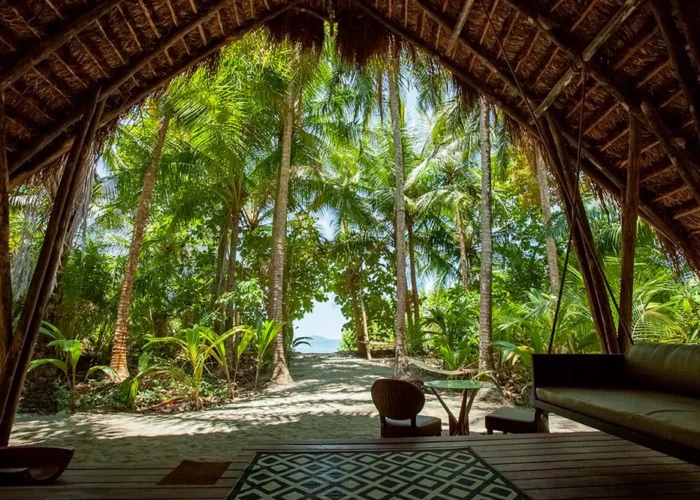 Panama Isla Palenque casita view