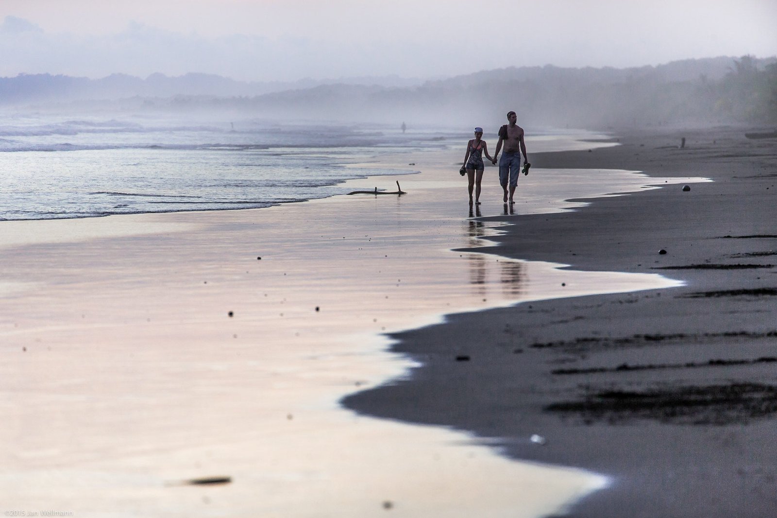 Costa Rica couple beach