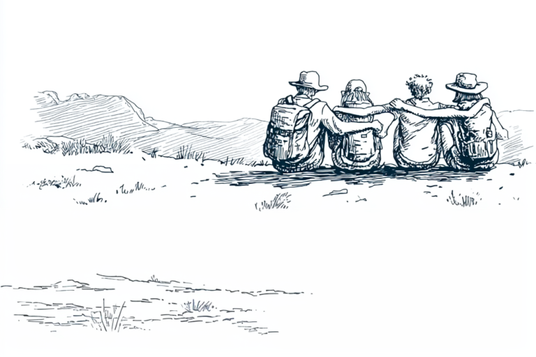 friends-sitting